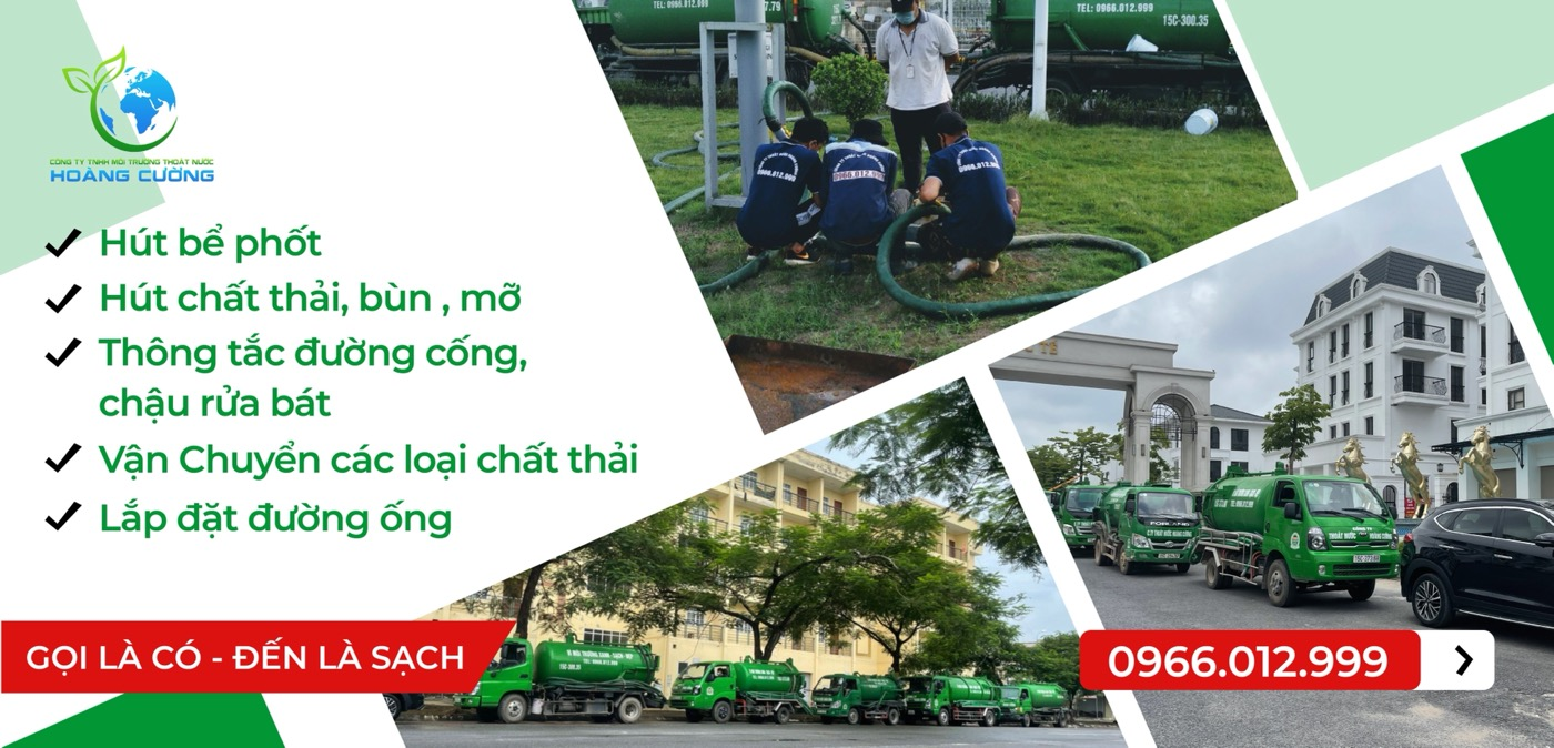 Công ty hút hầm cầu Huyện Chợ Gạo Tiền Giang - Hoàng Cường