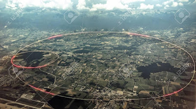 GENEVA, SWITZERLAND-SEPTEMBER 2014. Components of the CERN particle accelerator located underground. - 114504127