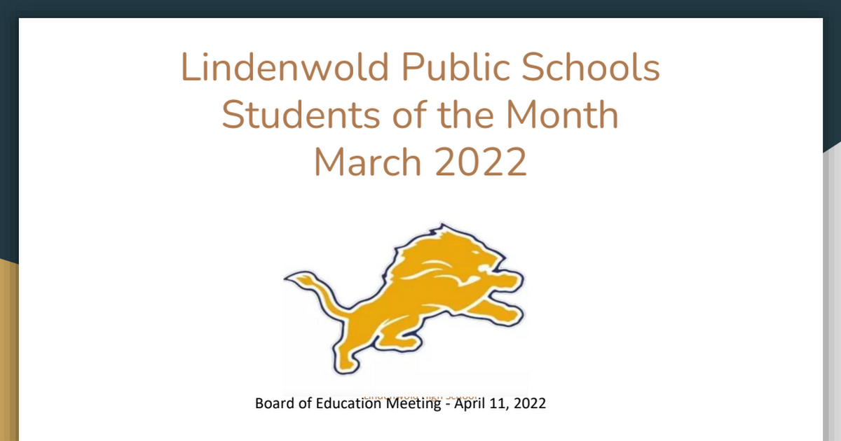 Lindenwold Public Schools Students of the Month, April 11, 2022.pdf
