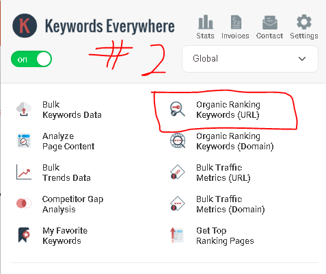 Keyword everywhere free seo tools for competitors keywords