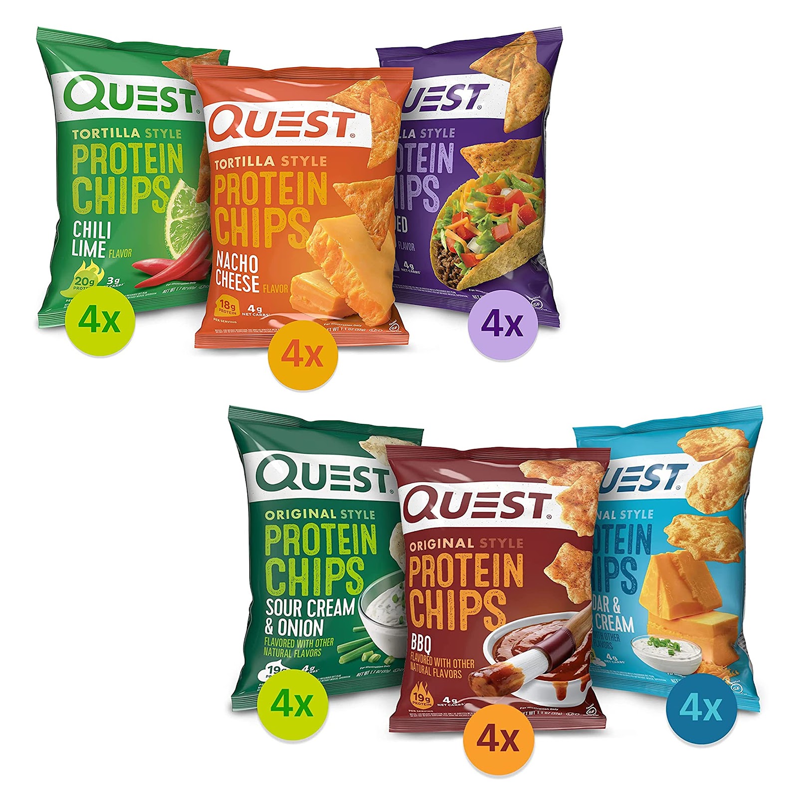 Quest Nutrition Protein Chips Variety Pack