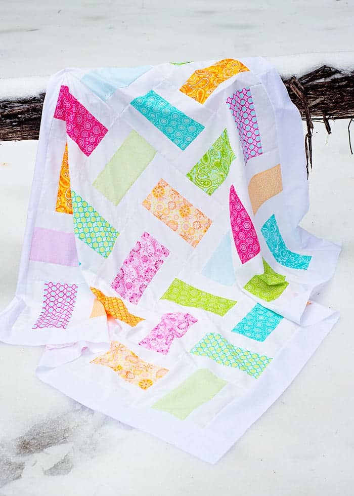 simple basket weave quilt easy quilts to make in a day