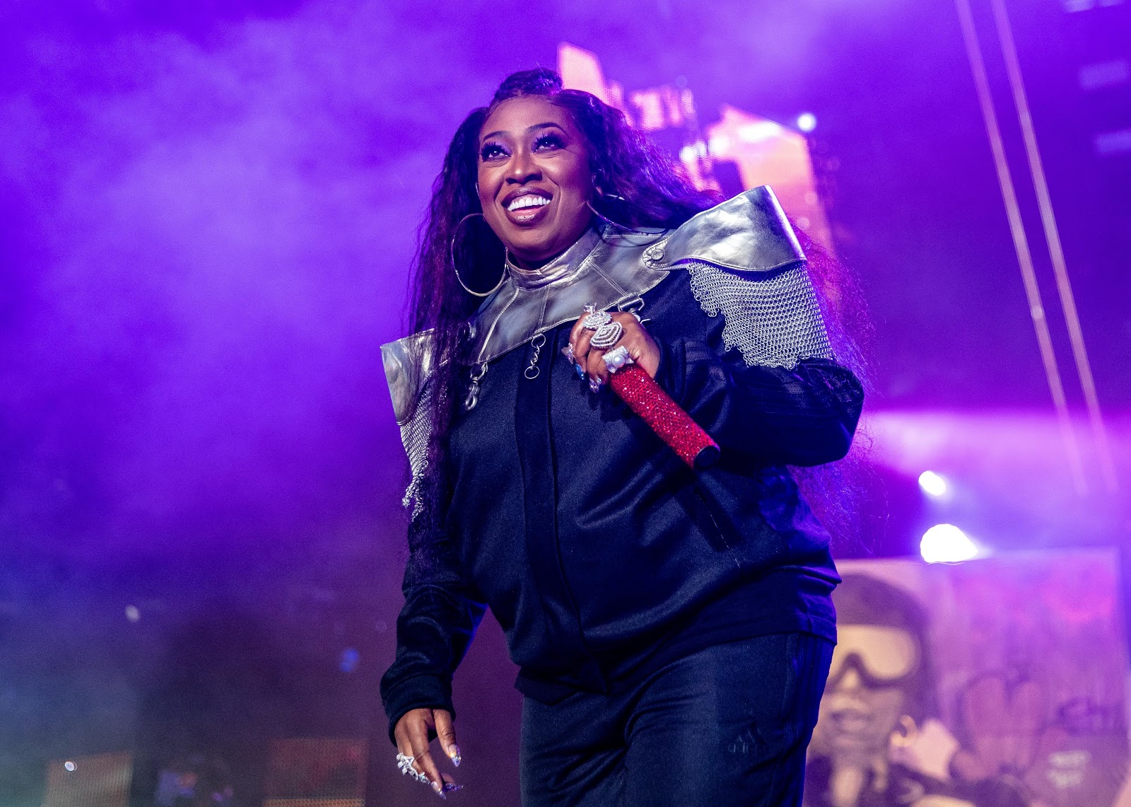 Missy Elliot performs during the 25th Essence Music Festival.
