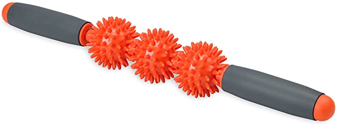 Gaiam Restore 05-58255 Pressure Point Muscle Roller Massage Stick (Colors may vary)