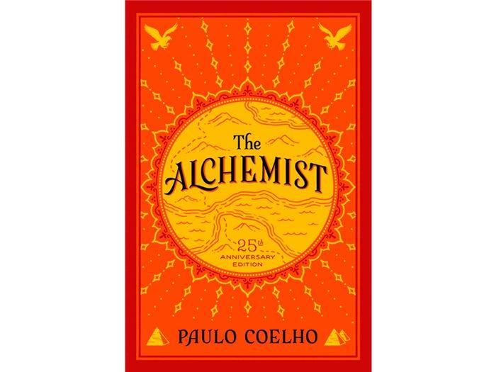 "The Alchemist" by Paulo Coelho book cover