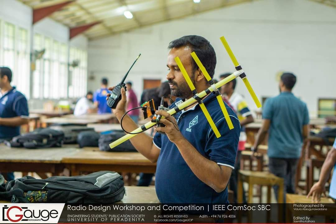 IEEE ComSoc SBC UoP collaborated with the Radio Society of Sri Lanka for the event “TuneIT” - a Radio Design Workshop & Competition