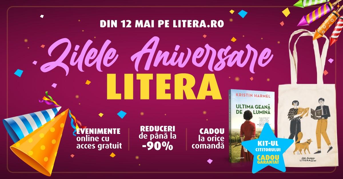 De ziua Editurii Litera invităm cititorii la Zilele aniversare pe litera.ro  | FanSF