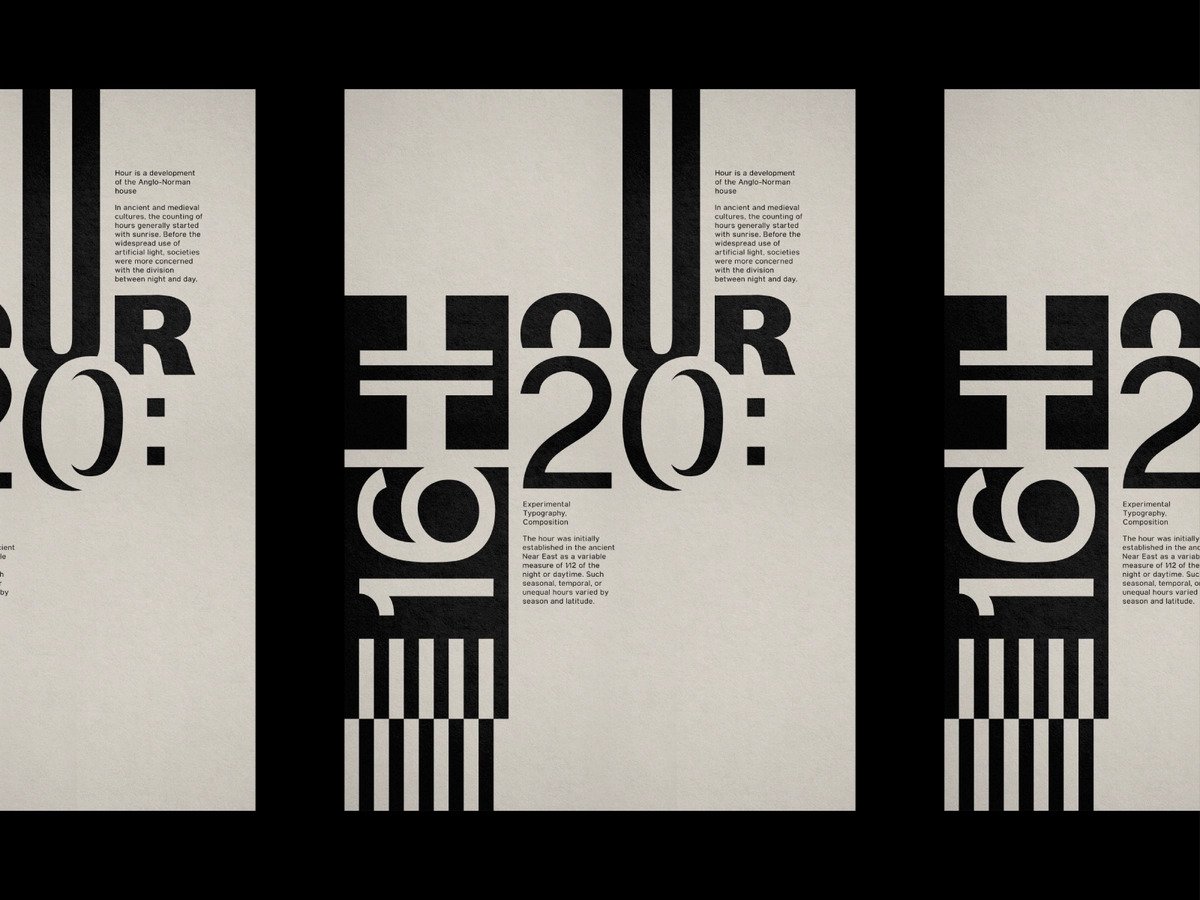 Bold and Experimental Typography