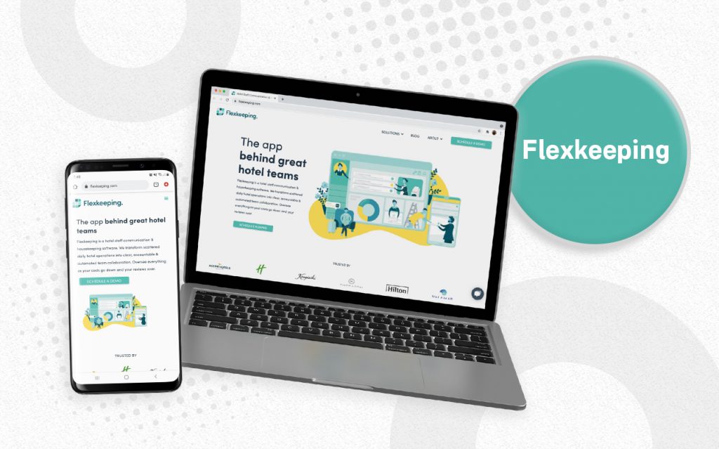 Flexkeeping has branched out and is now available for online ordering systems.