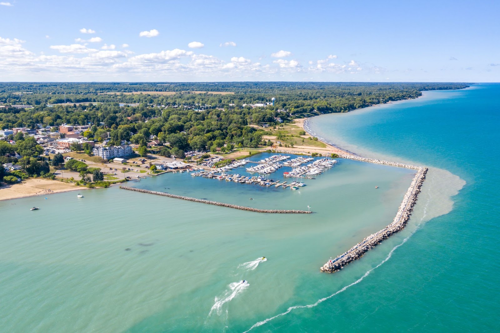 Lexington State Harbor - Photo by Michigan Dept of Natural Resources