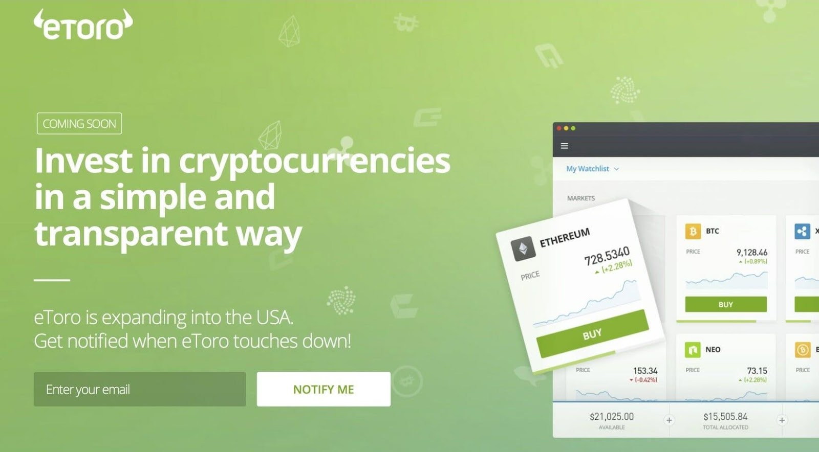 eToro Review 2021 - New Platform for US Investors