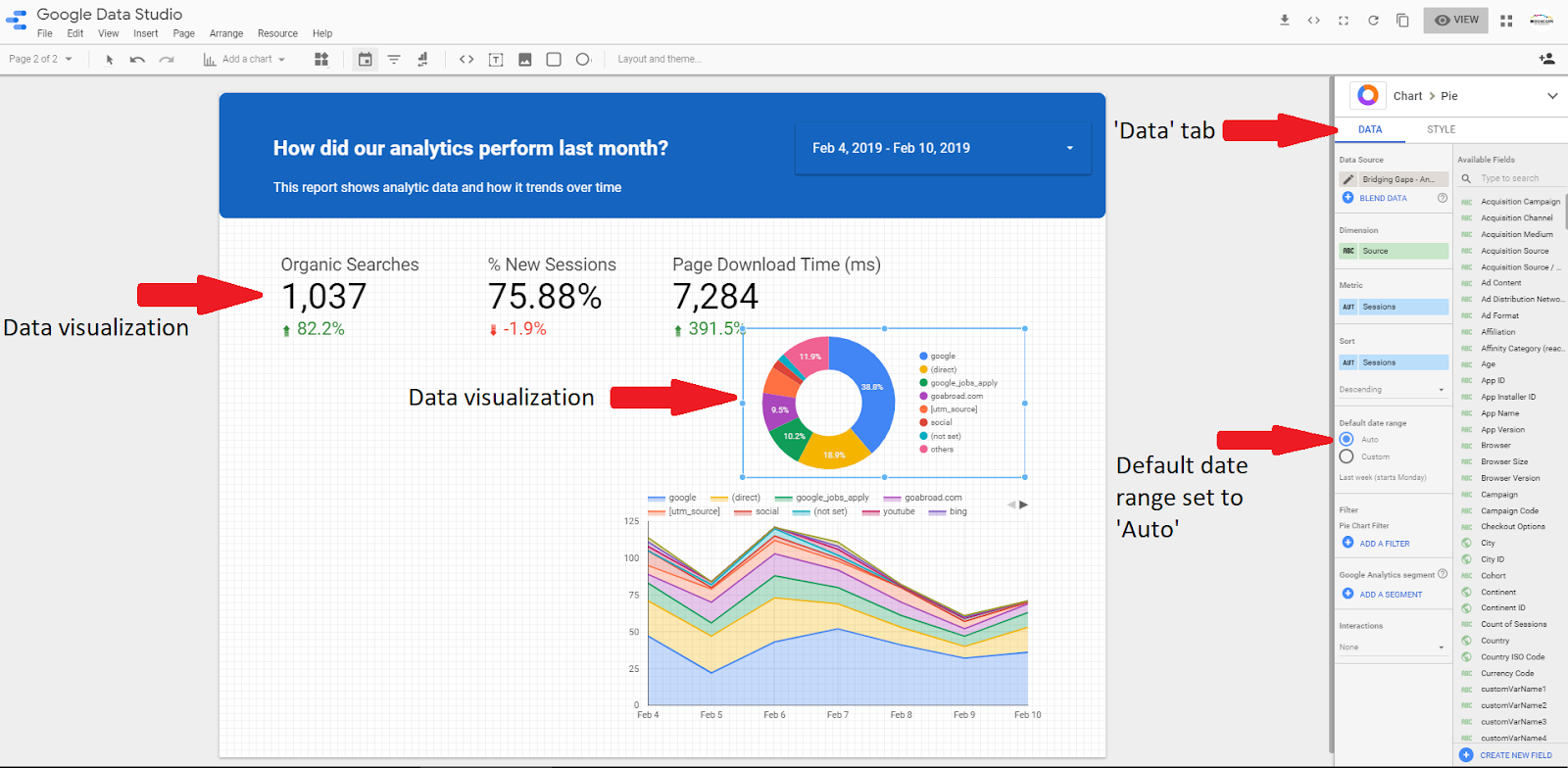 How to Add Filters to a Google Data Studio Report | byMarketers