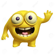 Image result for cartoon alien yellow
