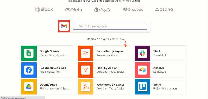 Zapier for Gmail