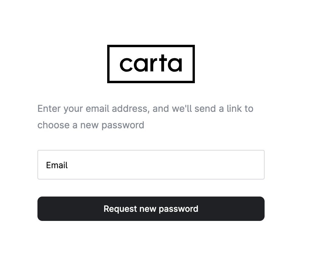 How do I reset my Account Password? 