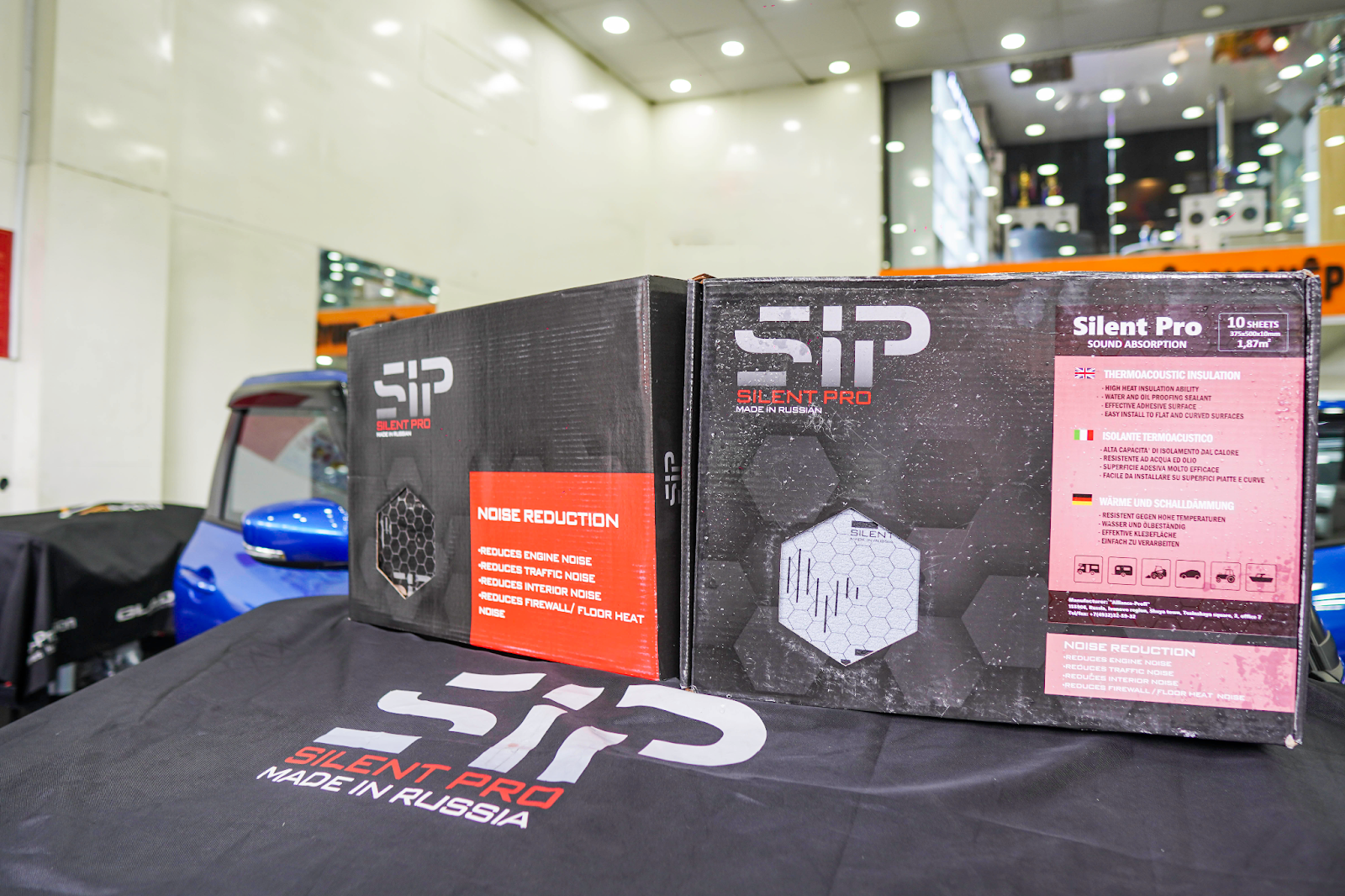Vật liệu cách âm chống ồn SIP chất lượng cho xe Vios chính hãng tại Hà Nội