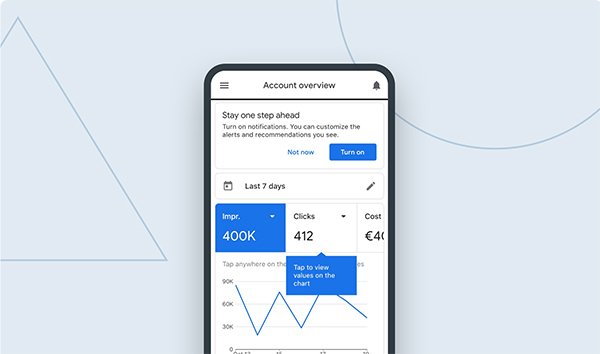 Google Ads exemplo FLutter