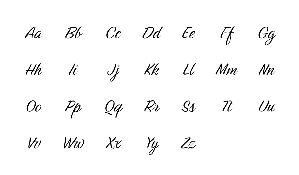 Рукописная гарнитура