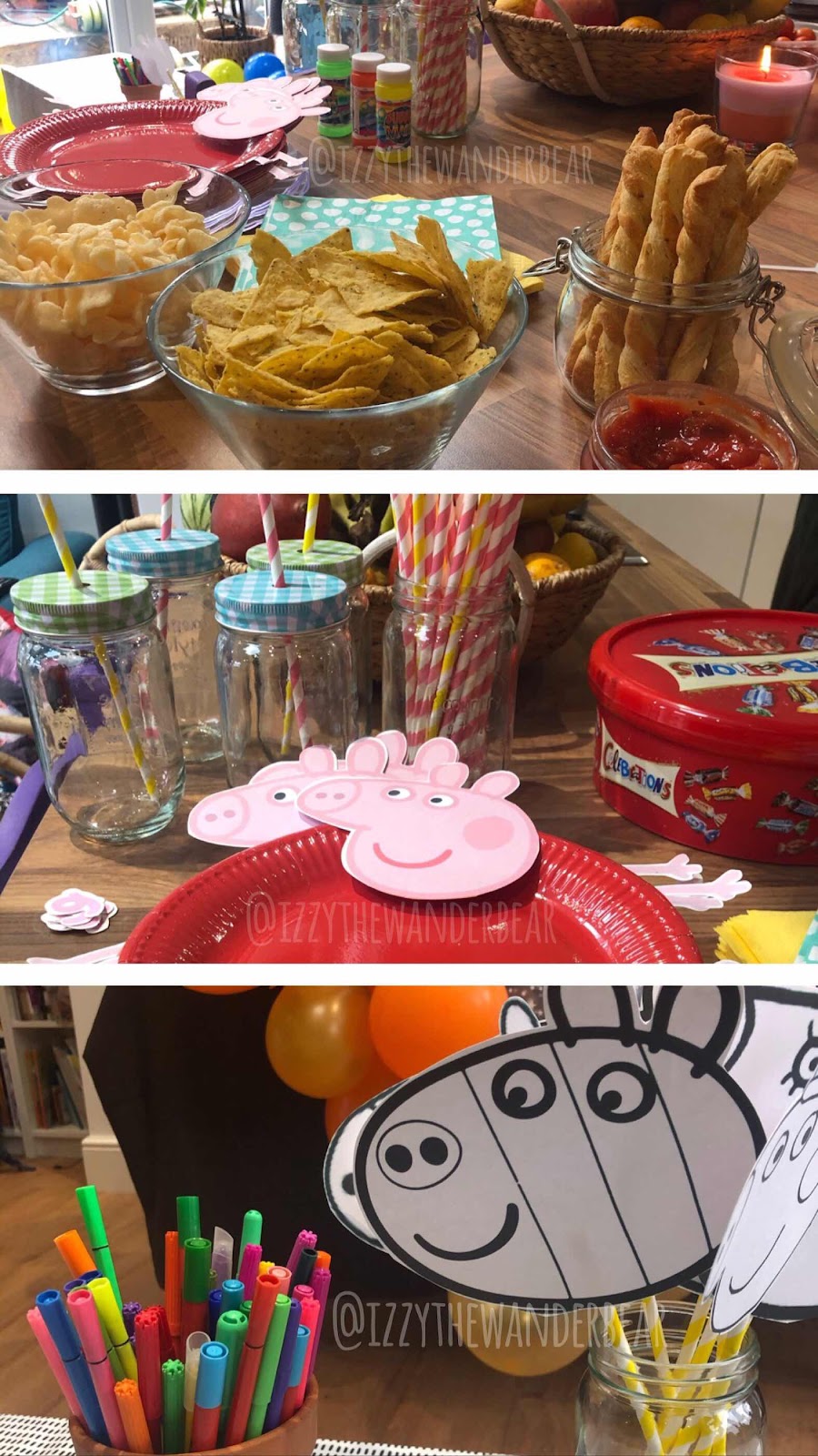 Izzy’s Autumnal Peppa Pig Birthday