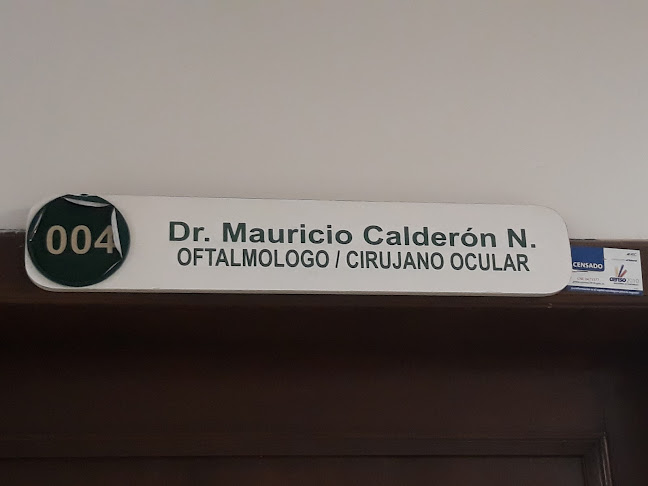 Dr. Mauricio Calderón N. - Oftalmólogo