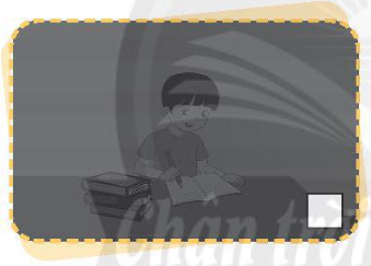 A cartoon of a child writing on a book

Description automatically generated
