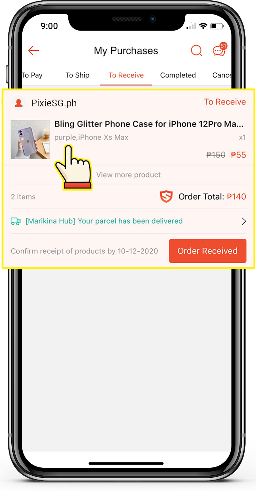 Shopee tracking