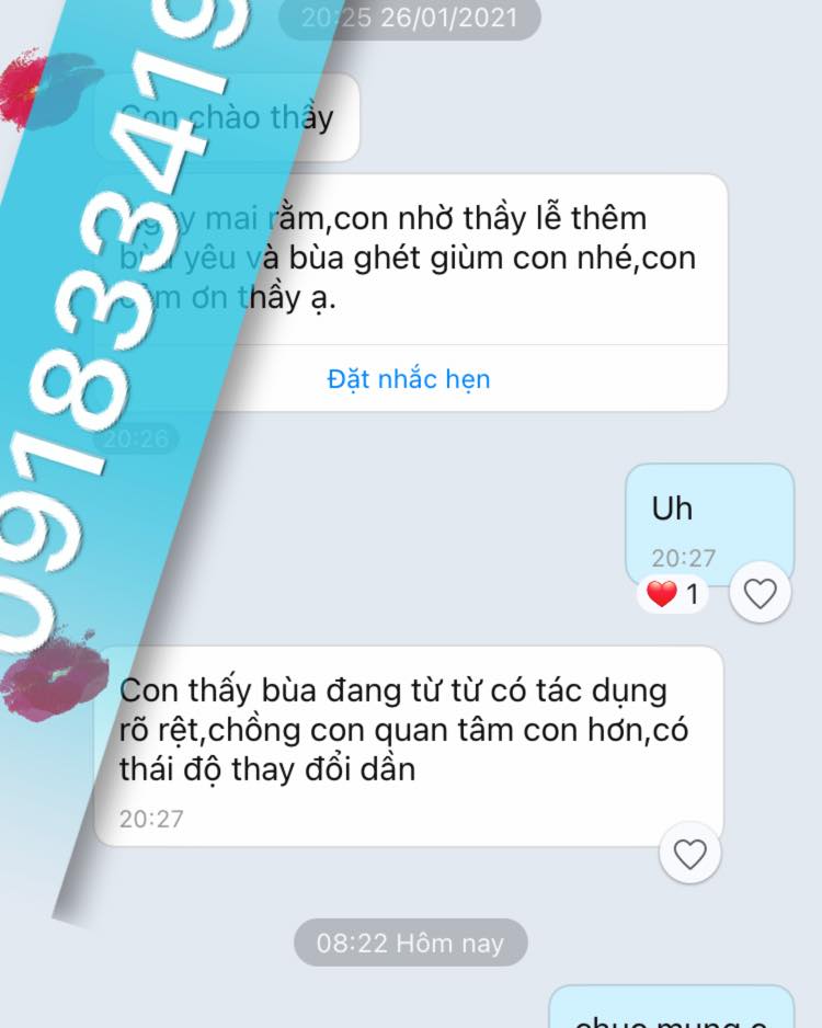 Những câu thần chú bùa yêu