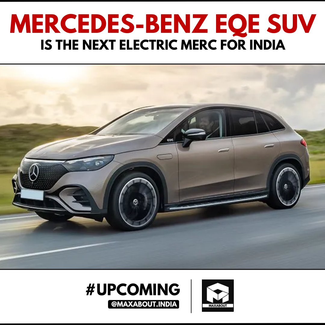 Mercedes EQE SUV India launch on September 15 - midground