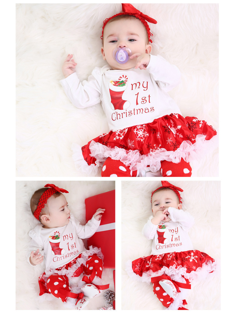 Piękne ubranka świąteczne dla niemowląt na święta Bożego Narodzenia: Body,  Pajace, Sukienki, Komplet