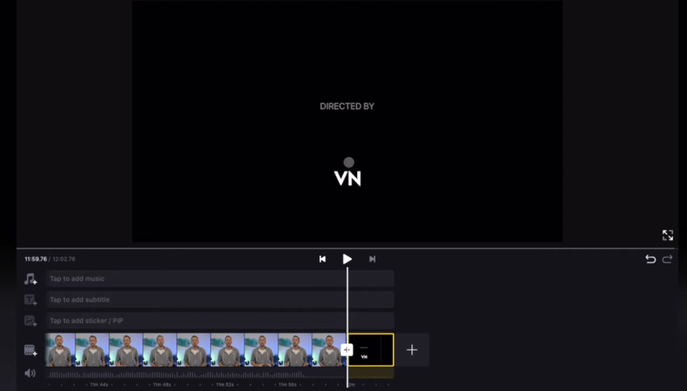 Make sure you delete the end card as part of your video editing workflow 