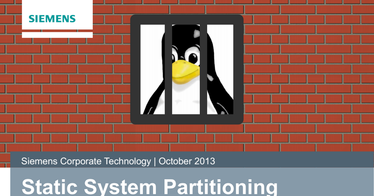 KVMForum2013StaticPartitioning.pdf Google Drive