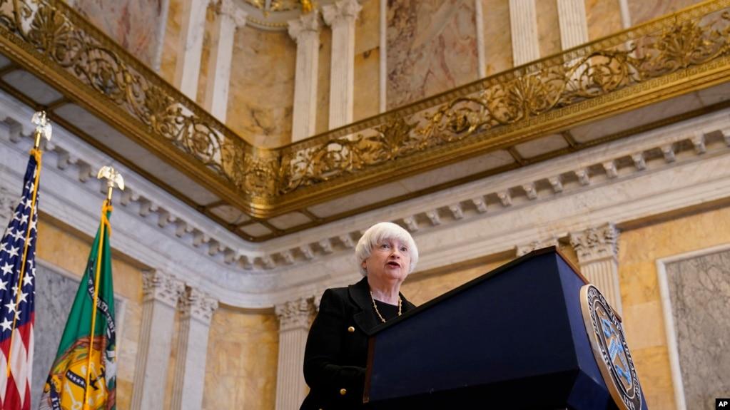 Bộ trưởng Ngân khố Mỹ Janet Yellen.