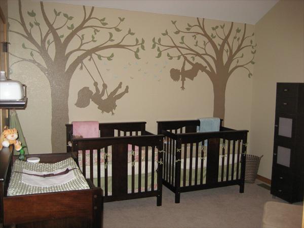 Ideias para quartos de bebês gêmeos