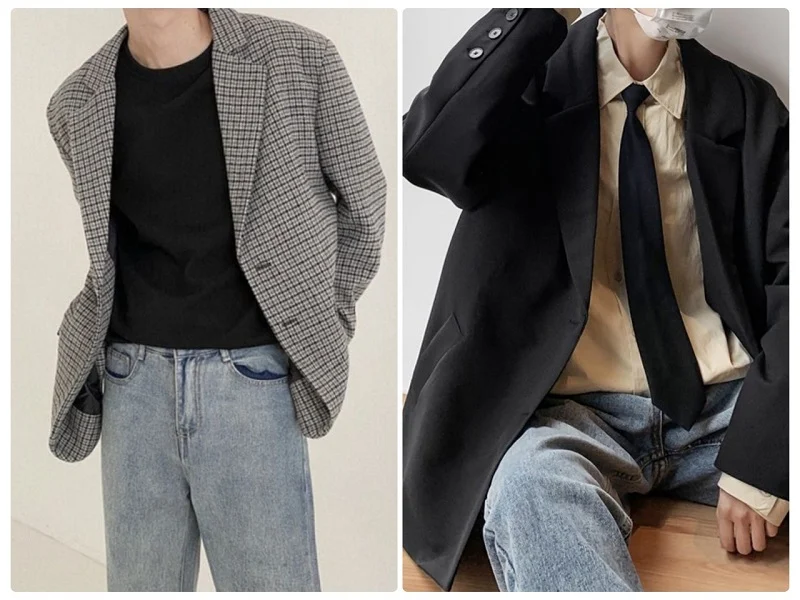 Phối đồ với áo blazer nam