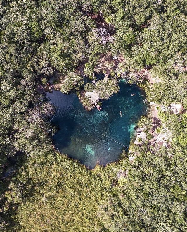 Cenote Corazón en Tulum