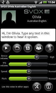 SVOX AU English Olivia Voice apk Review