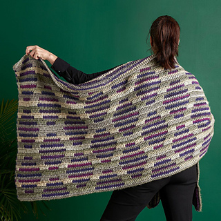 Free Christmas Mosaic Crochet Blanket Pattern Crochet Along - Nicki's  Homemade Crafts