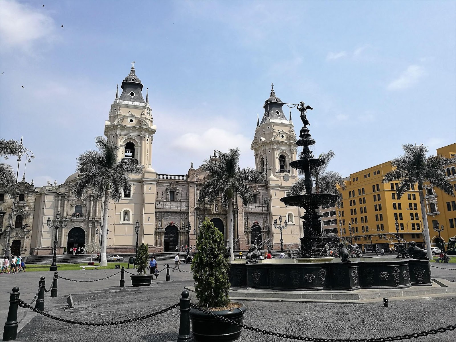 2 days in Lima, Plaza Mayor, Plaza de Armas, birthplace of Lima, Peru