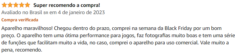 avaliacoes amazon