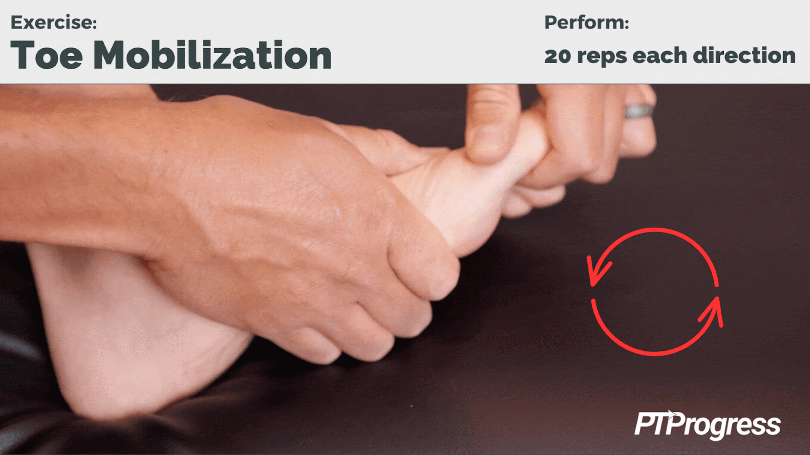 toe mobilization for bunion
