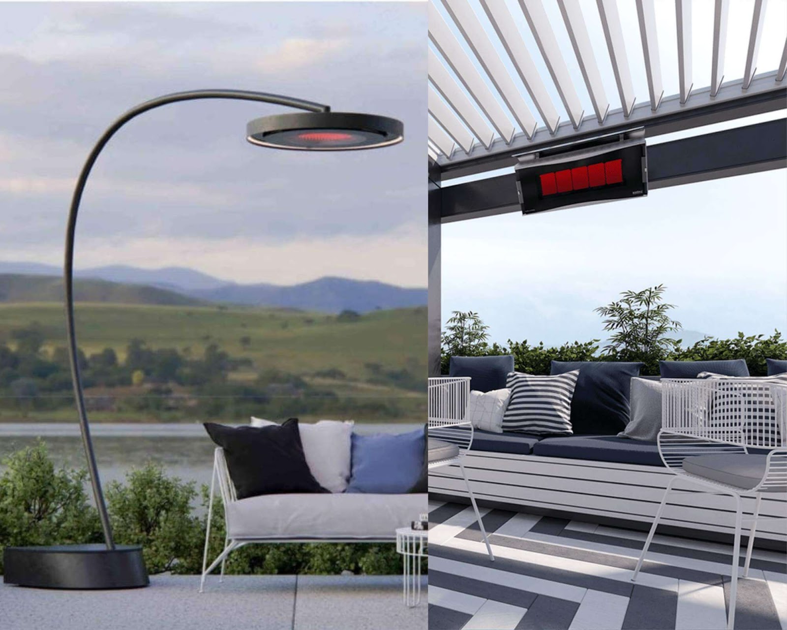 Outdoor Heater: Design Options: Freestanding and Wall-Mounted Heaters