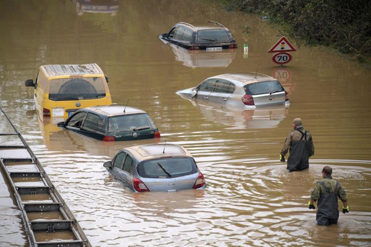 Alluvione in Germania (Fonte: ADN)