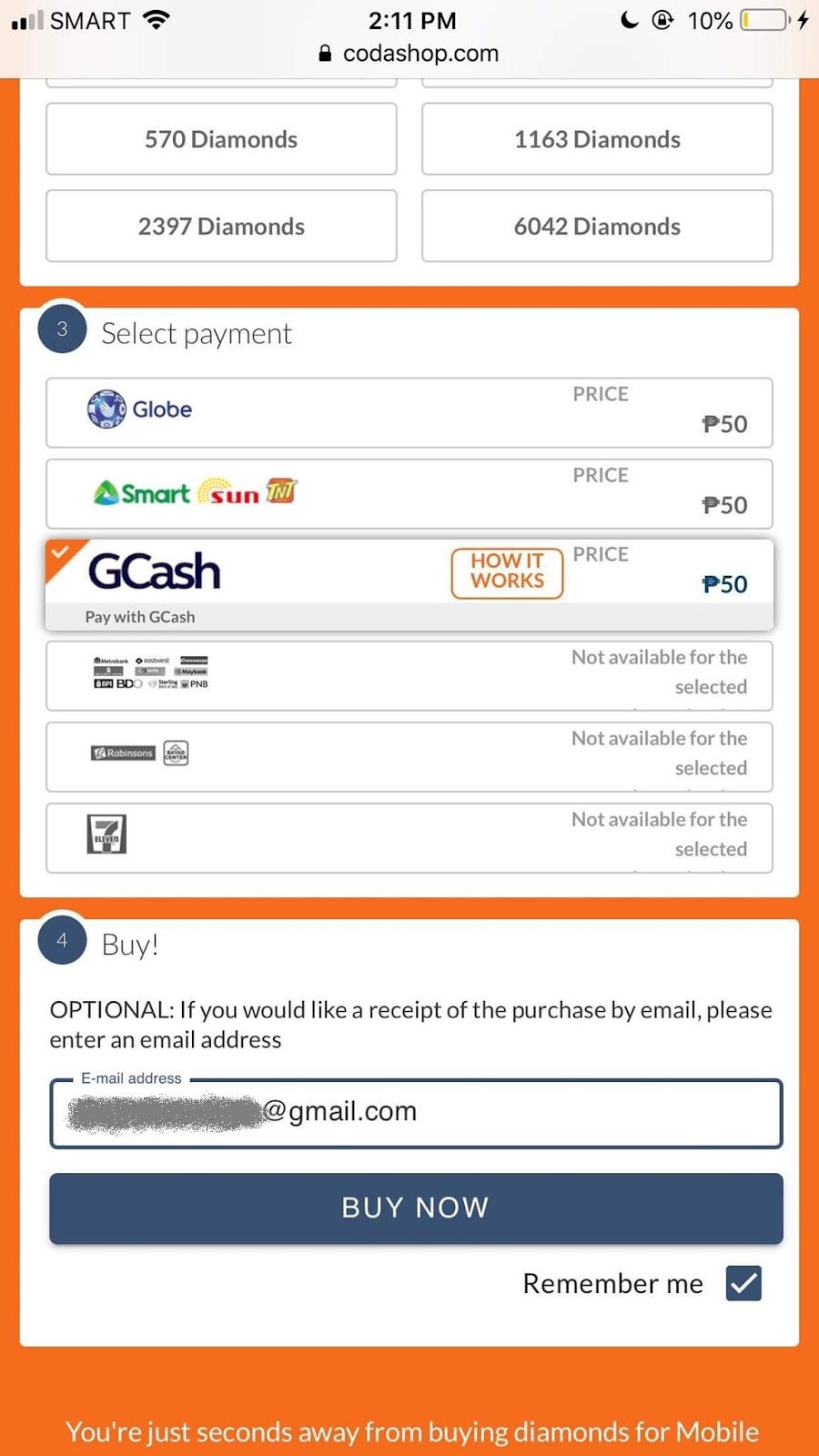 Mobile Legends Payment Guide Ph Pinoygamer Philippines