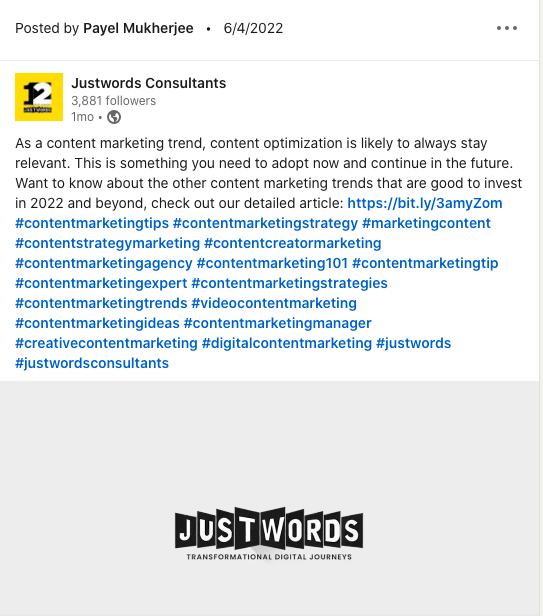 content marketing trends twitter