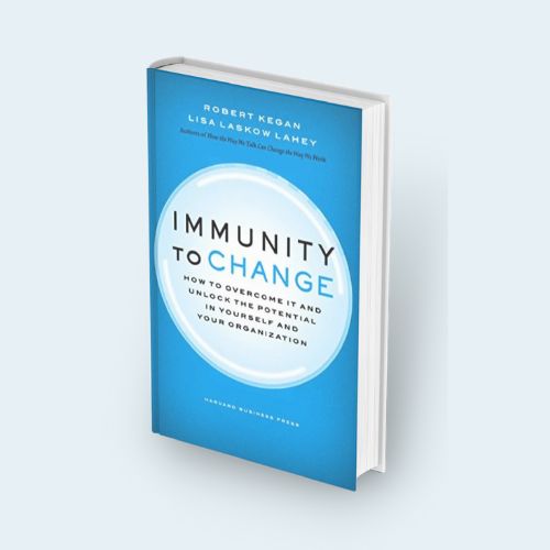graphic of immunity to change book 