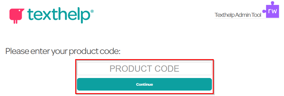 Product code