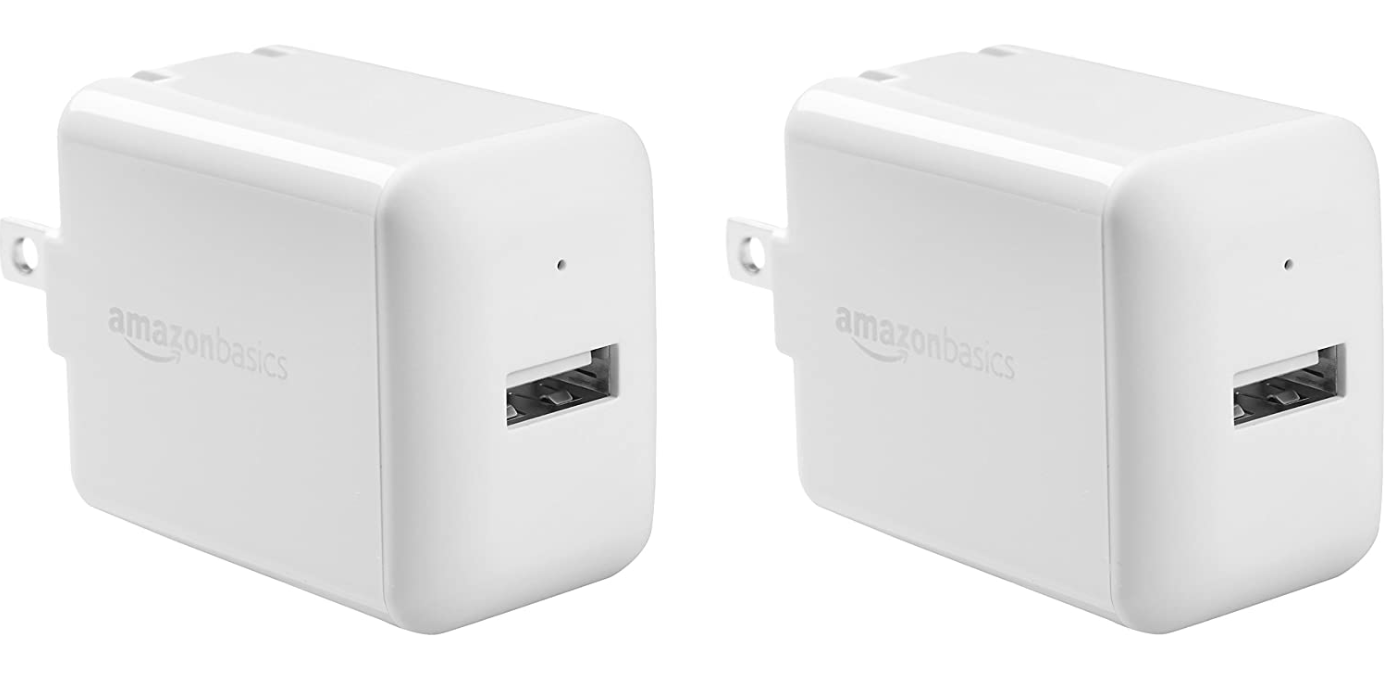 amazon basics wall charger prime day electronic deals