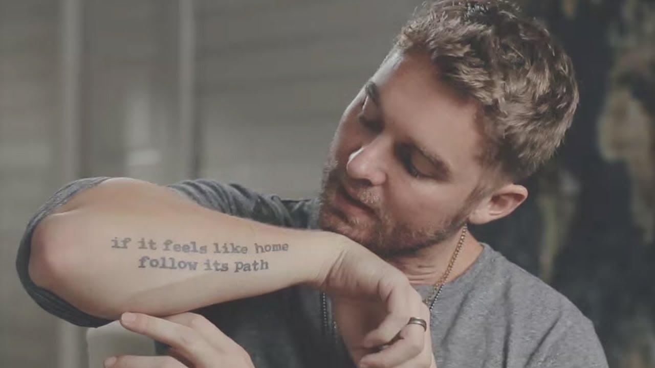 Brett Young Explains the Meaning Behind His Tattoos [Watch]