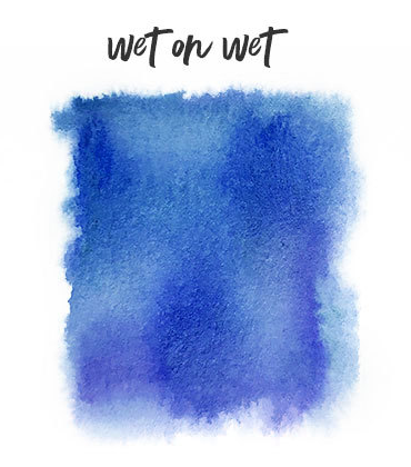 The Basics of Watercolor Techniques wet on wet