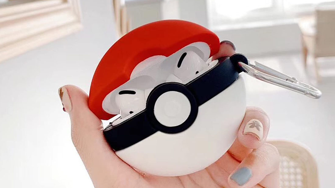 pokemon pokeball cheap airpod cases promotional gift